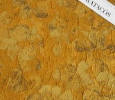 Jacquard flor lame mostaza